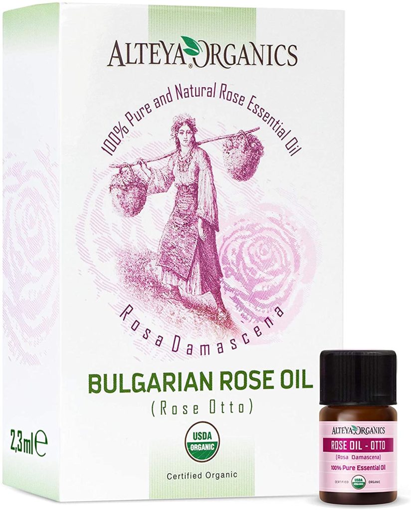 Rose otto essential oil is expensive but worth it.